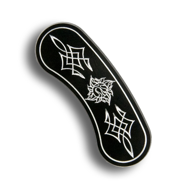 キャリパープレート Logo ブラック