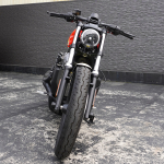 ヘッドライトバイザー ブラック ナイトスター