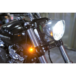 ヘッドライトハウジング  5-3/4”（砲弾型スタンダード）マウントセット / ポリッシュ